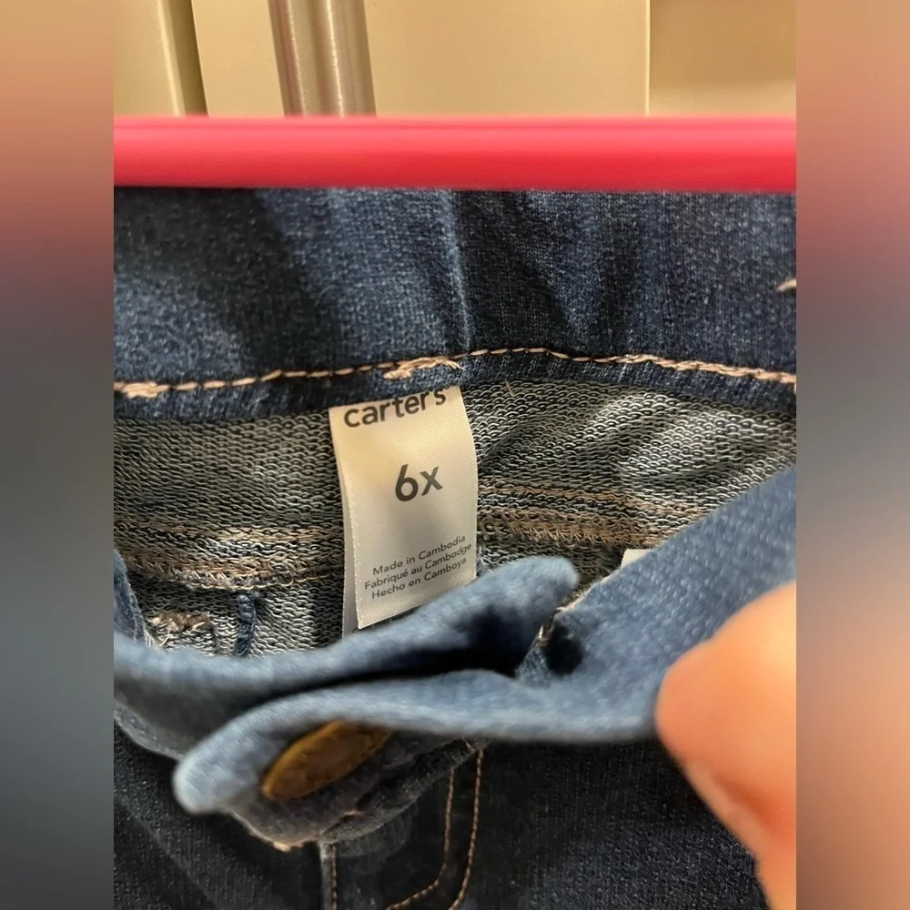 Carters size 6x skinny jean, NWT